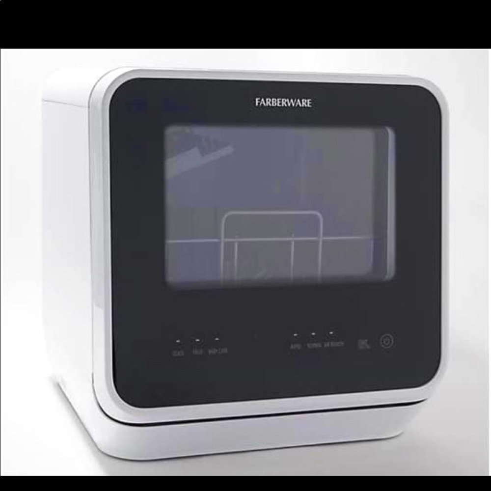 Portable countertop dishwasher